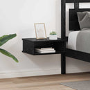 vidaXL Éjjeli asztal 2 pcs Fekete tölgy 40 x 31 x 15 cm Faanyag