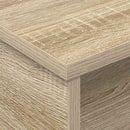 vidaXL Éjjeli asztal Sonoma tölgy 40 x 31 x 15 cm Faanyag