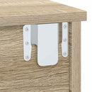 vidaXL Éjjeli asztal 2 pcs Sonoma tölgy 40 x 31 x 15 cm Faanyag