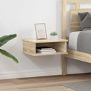 vidaXL Éjjeli asztal 2 pcs Sonoma tölgy 40 x 31 x 15 cm Faanyag