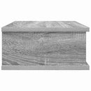 vidaXL Éjjeli asztal Szürke Sonoma 40 x 31 x 15 cm Faanyag