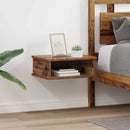 vidaXL Éjjeli asztal 2 pcs Öreg fa 40 x 31 x 15 cm Faanyag