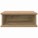 vidaXL Éjjeli asztal Artisan tölgy 40 x 31 x 15 cm Szerelt Fa