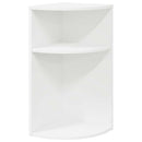 vidaXL Végasztal Fehér 29,6 x 29,6 x 60 cm Faanyag
