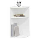 vidaXL Végasztal Fehér 29,6 x 29,6 x 60 cm Faanyag