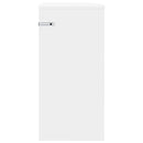 vidaXL Végasztal Fehér 29,6 x 29,6 x 60 cm Faanyag