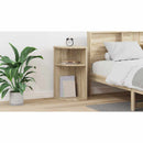 vidaXL Végasztal Sonoma tölgy 29,6 x 29,6 x 60 cm Faanyag