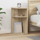 vidaXL Végasztal Sonoma tölgy 29,6 x 29,6 x 60 cm Faanyag