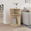 vidaXL Végasztal Sonoma tölgy 29,6 x 29,6 x 60 cm Faanyag