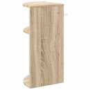 vidaXL Végasztal Sonoma tölgy 29,6 x 29,6 x 60 cm Faanyag
