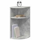 vidaXL Végasztal Beton Szürke 29,6 x 29,6 x 60 cm Faanyag