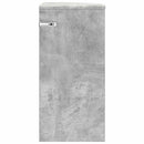 vidaXL Végasztal Beton Szürke 29,6 x 29,6 x 60 cm Faanyag