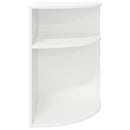 vidaXL Végasztal Fehér 39,7 x 39,7 x 60 cm Faanyag