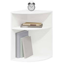 vidaXL Végasztal Fehér 39,7 x 39,7 x 60 cm Faanyag