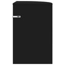 vidaXL Végasztal Fekete 39,7 x 39,7 x 60 cm Faanyag