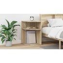 vidaXL Végasztal Sonoma tölgy 39,7 x 39,7 x 60 cm Faanyag