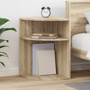 vidaXL Végasztal Sonoma tölgy 39,7 x 39,7 x 60 cm Faanyag
