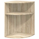 vidaXL Végasztal Sonoma tölgy 39,7 x 39,7 x 60 cm Faanyag