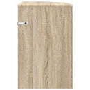 vidaXL Végasztal Sonoma tölgy 39,7 x 39,7 x 60 cm Faanyag