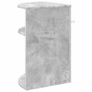 vidaXL Végasztal Beton Szürke 39,7 x 39,7 x 60 cm Faanyag