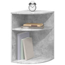 vidaXL Végasztal Beton Szürke 39,7 x 39,7 x 60 cm Faanyag