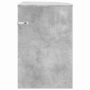 vidaXL Végasztal Beton Szürke 39,7 x 39,7 x 60 cm Faanyag