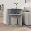 vidaXL Végasztal Szürke Sonoma 39,7 x 39,7 x 60 cm Faanyag