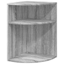 vidaXL Végasztal Szürke Sonoma 39,7 x 39,7 x 60 cm Faanyag