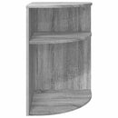 vidaXL Végasztal Szürke Sonoma 39,7 x 39,7 x 60 cm Faanyag