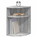 vidaXL Végasztal Szürke Sonoma 39,7 x 39,7 x 60 cm Faanyag