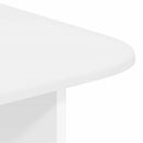 vidaXL Dohányzóasztal Fehér 93 x 53 x 33 cm Faanyag