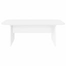 vidaXL Dohányzóasztal Fehér 93 x 53 x 33 cm Faanyag