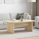 vidaXL Dohányzóasztal Sonoma tölgy 93 x 53 x 33 cm Faanyag