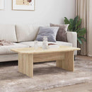 vidaXL Dohányzóasztal Sonoma tölgy 93 x 53 x 33 cm Faanyag