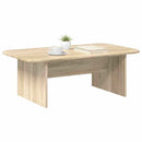vidaXL Dohányzóasztal Sonoma tölgy 93 x 53 x 33 cm Faanyag