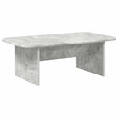 vidaXL Dohányzóasztal Beton Szürke 93 x 53 x 33 cm Szerelt Fa