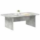 vidaXL Dohányzóasztal Beton Szürke 93 x 53 x 33 cm Szerelt Fa