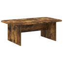 vidaXL Dohányzóasztal Füstös Tölgy 93 x 53 x 33 cm Szerelt Fa