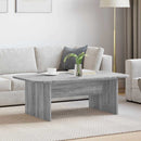 vidaXL Dohányzóasztal Szürke Sonoma 93 x 53 x 33 cm Faanyag