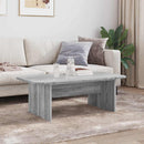 vidaXL Dohányzóasztal Szürke Sonoma 93 x 53 x 33 cm Faanyag
