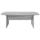 vidaXL Dohányzóasztal Szürke Sonoma 93 x 53 x 33 cm Faanyag