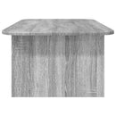 vidaXL Dohányzóasztal Szürke Sonoma 93 x 53 x 33 cm Faanyag