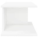 vidaXL Éjjeli asztal Fehér 40 x 30 x 25 cm Faanyag