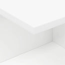vidaXL Éjjeli asztal 2 pcs Fehér 40 x 30 x 25 cm Faanyag