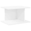 vidaXL Éjjeli asztal 2 pcs Fehér 40 x 30 x 25 cm Faanyag