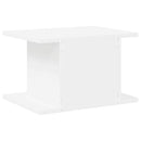 vidaXL Éjjeli asztal 2 pcs Fehér 40 x 30 x 25 cm Faanyag