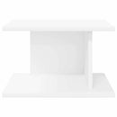 vidaXL Éjjeli asztal 2 pcs Fehér 40 x 30 x 25 cm Faanyag