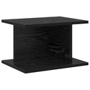 vidaXL Éjjeli asztal Fekete tölgy 40 x 30 x 25 cm Faanyag