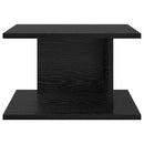 vidaXL Éjjeli asztal Fekete tölgy 40 x 30 x 25 cm Faanyag