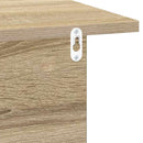 vidaXL Éjjeli asztal Sonoma tölgy 40 x 30 x 25 cm Faanyag